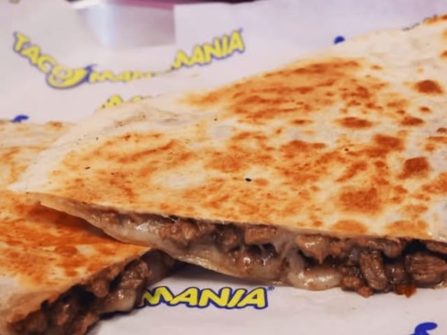 Quesadilla Super with meat.