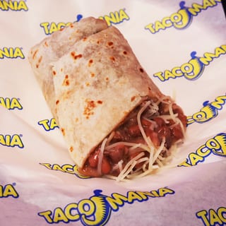 Bean and cheese burrito